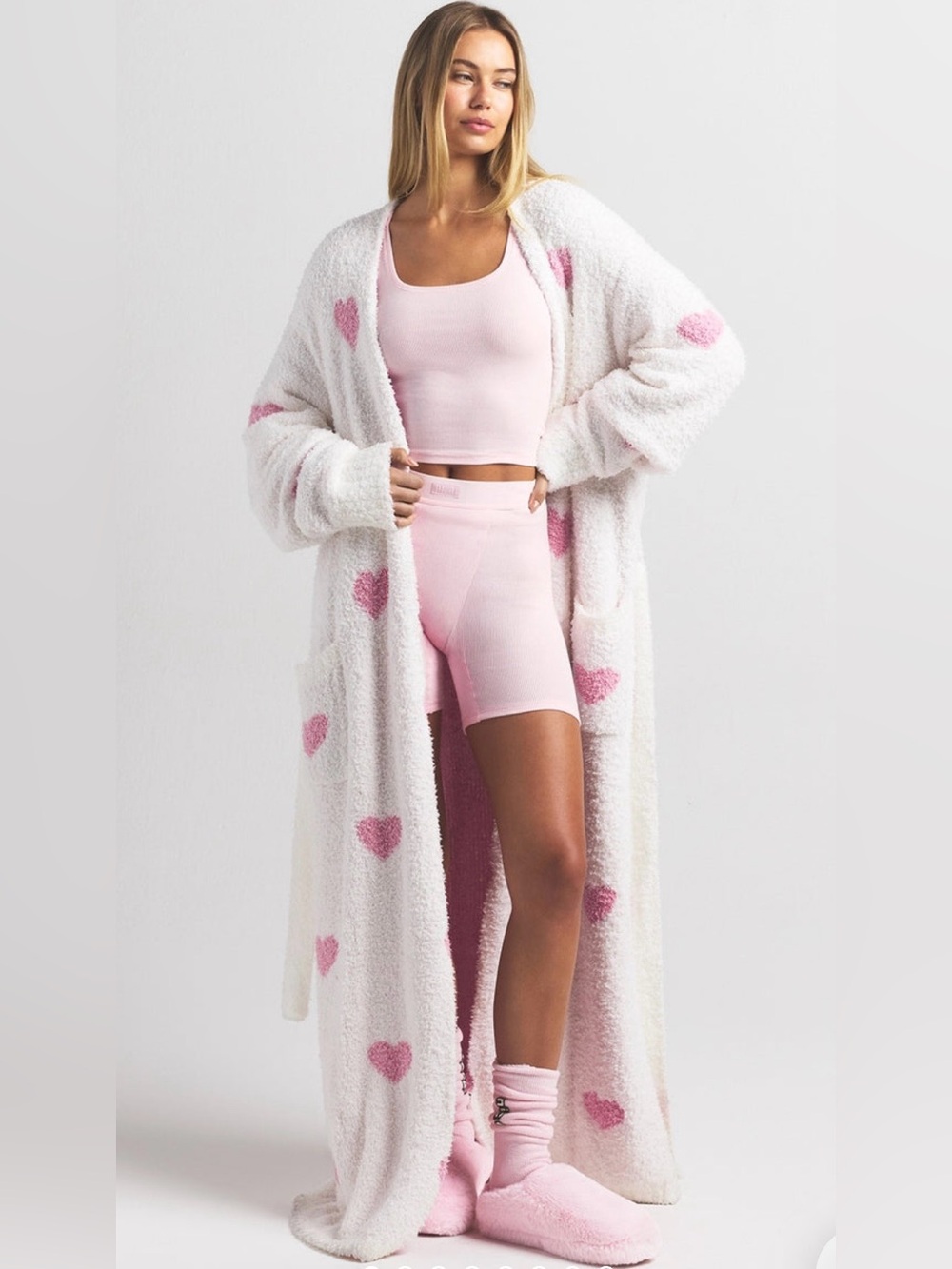 NWT SKIMS Unisex Cozy Knit Robe